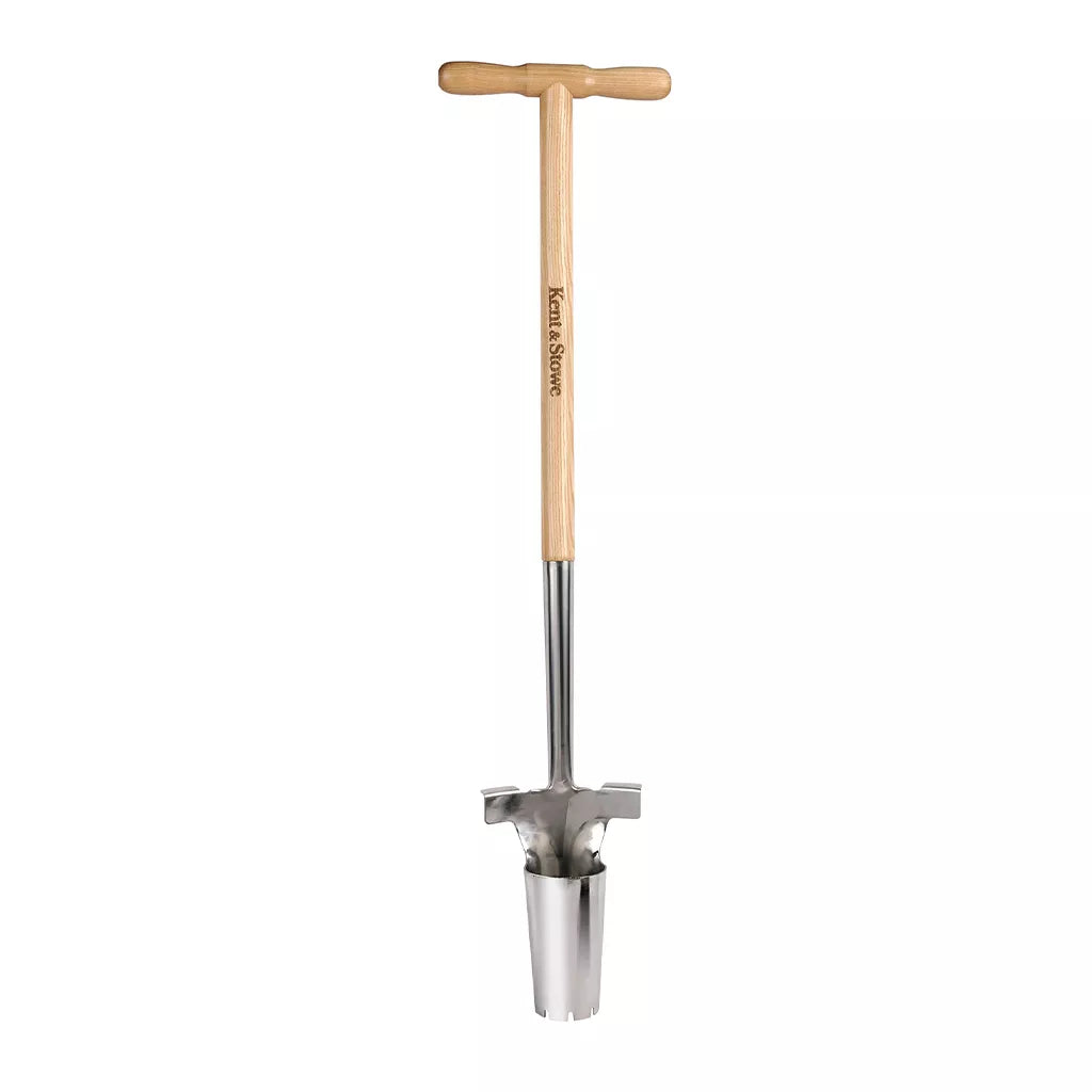 Kent & Stowe Stainless Steel Long Handled Bulb Planter